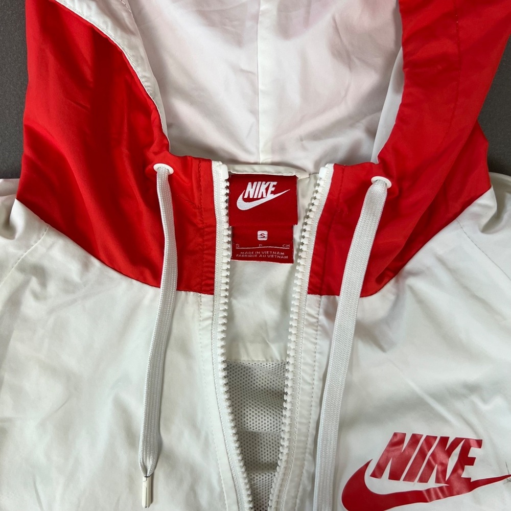 Nike Windrunner Jacket Women's Size Small Hoodie Full Zip Color Block Retro - Picture 4 of 12